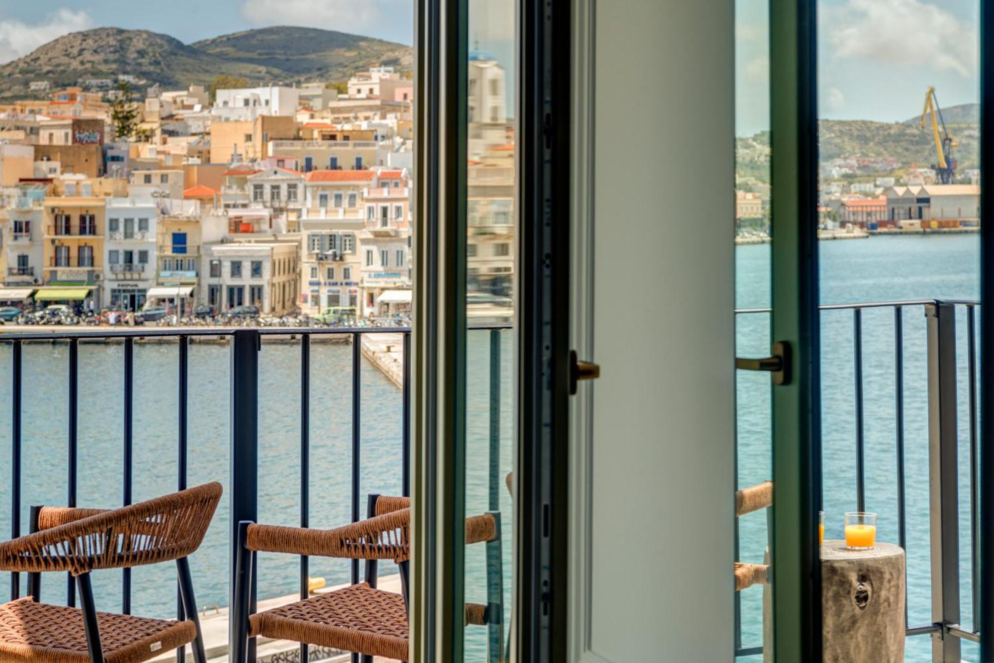 Eclectic Syros Panzió Ermúpoli Kültér fotó