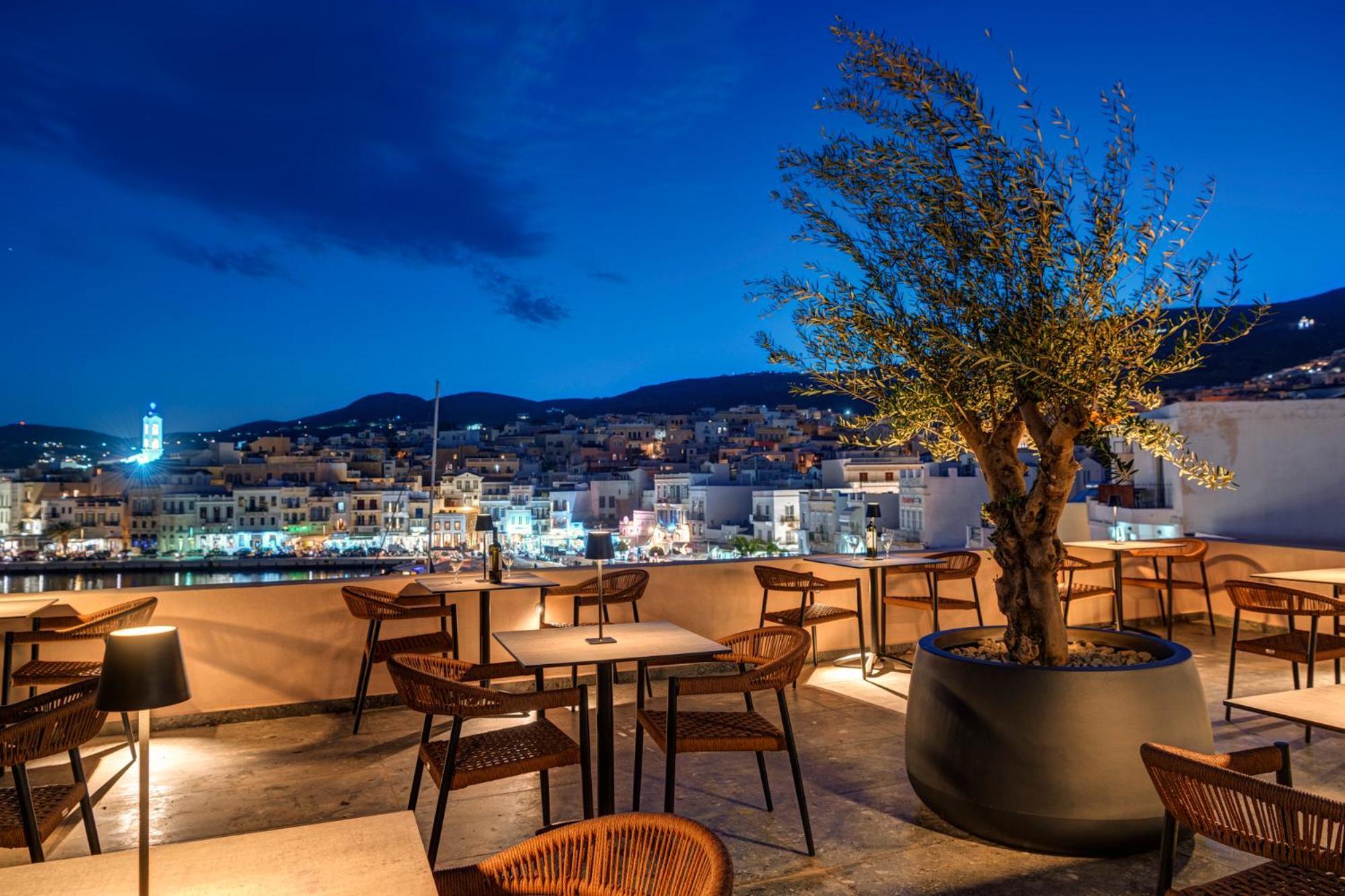 Eclectic Syros Panzió Ermúpoli Kültér fotó