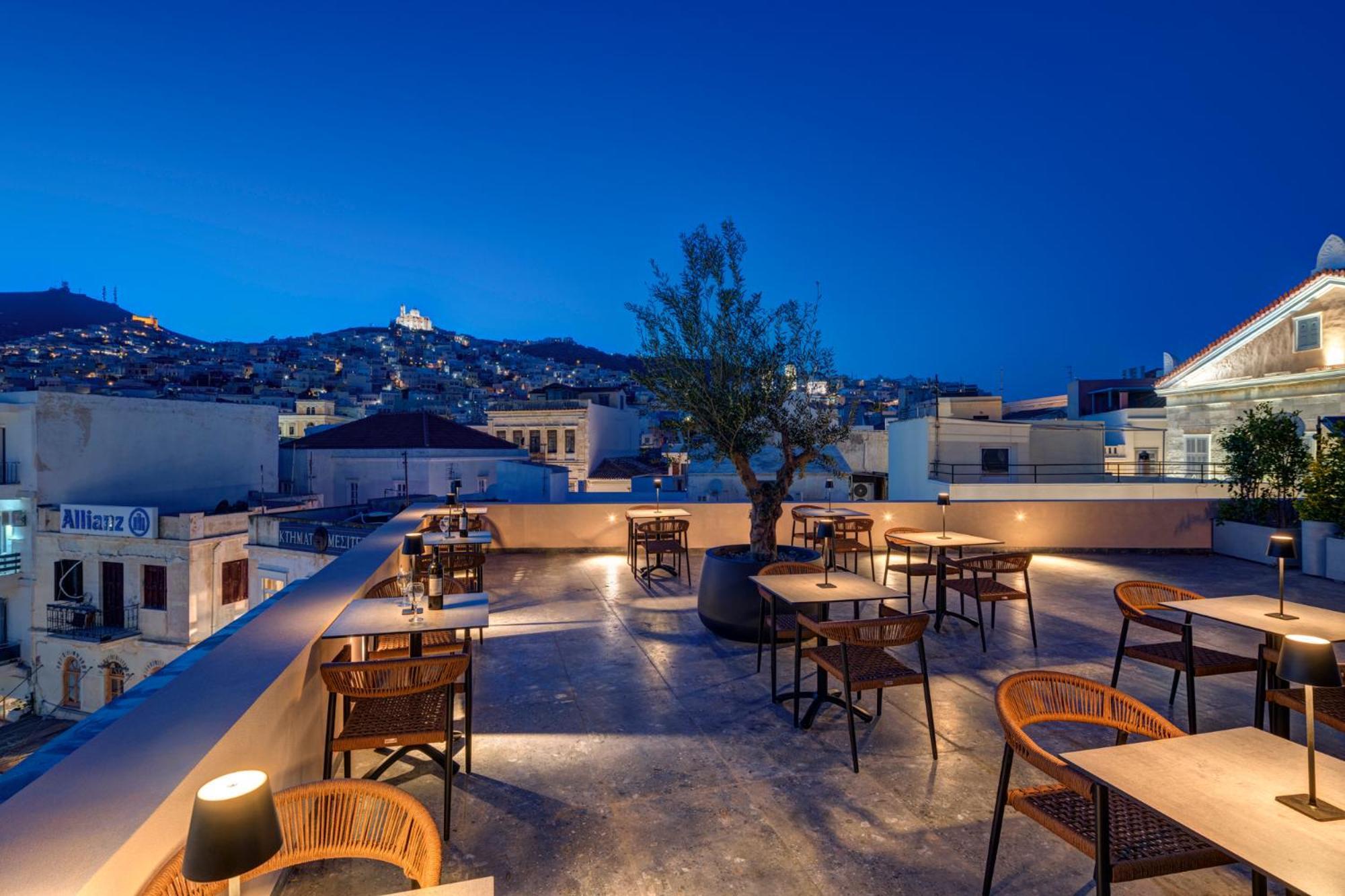 Eclectic Syros Panzió Ermúpoli Kültér fotó